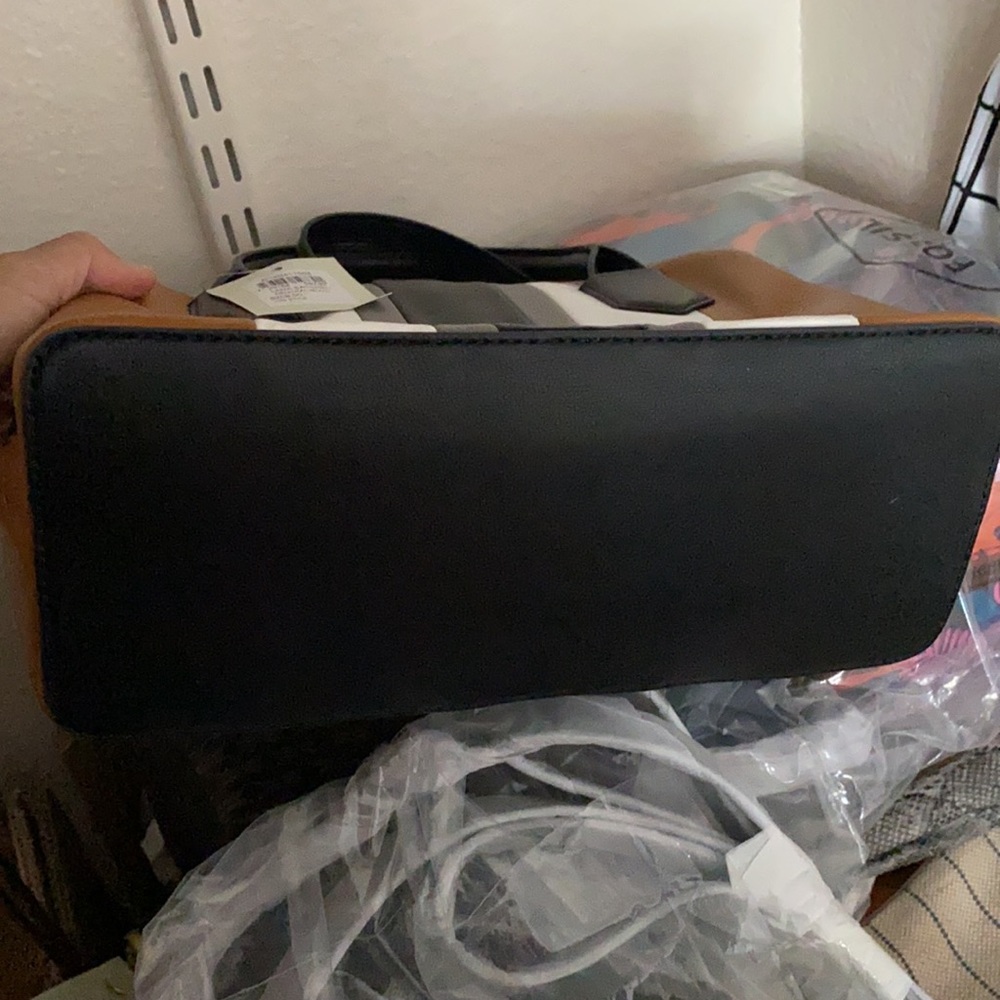 Fossil Lana Satchel Stripe Multi - Picture 5 of 6